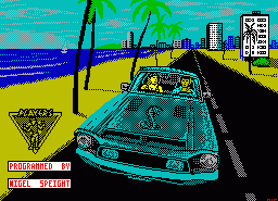 Игра Miami Cobra GT (ZX Spectrum)