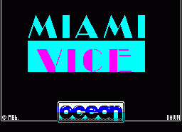 Игра Miami Vice (ZX Spectrum)