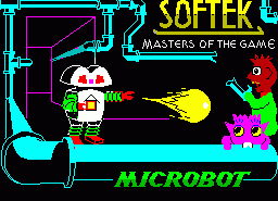 Игра Microbot (ZX Spectrum)