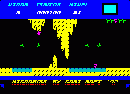 Игра Microbowl (ZX Spectrum)