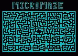 Игра Micromaze (ZX Spectrum)