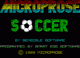 Игра MicroProse Soccer (ZX Spectrum)