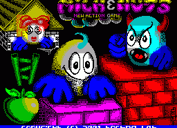 Игра Milk & Nuts (ZX Spectrum)