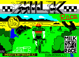 Игра Milk Race (ZX Spectrum)