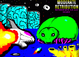 Игра MODERATE RETRIBUTION (ZX Spectrum)