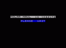 Игра Molar Maul (ZX Spectrum)