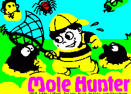 Игра Mole Hunter (ZX Spectrum)