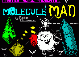 Игра Molecule Man (ZX Spectrum)