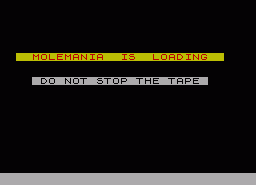 Игра Molemania (ZX Spectrum)