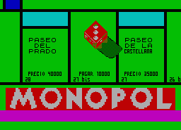 Игра Monopol (ZX Spectrum)