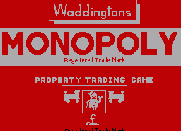 Игра Monopoly (ZX Spectrum)