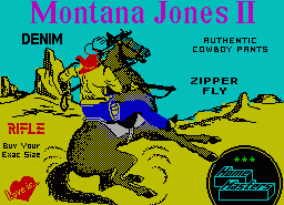 Игра Montana Jones II (ZX Spectrum)