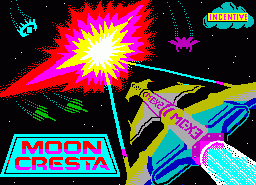 Игра Moon Cresta (ZX Spectrum)