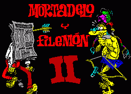 Игра Mortadelo y Filemon II (ZX Spectrum)