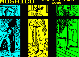 Игра Mosaico (ZX Spectrum)