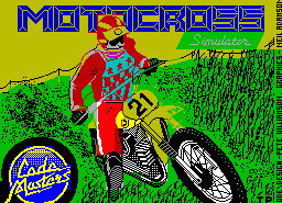 Игра Moto Cross Simulator (ZX Spectrum)