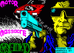Игра Motor Massacre (ZX Spectrum)