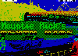 Игра Mountie Mick's Death Ride (ZX Spectrum)