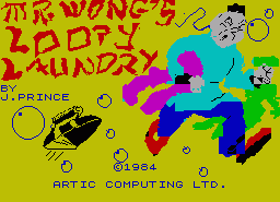 Игра Mr. Wong's Loopy Laundry (ZX Spectrum)