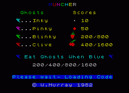 Игра Muncher! (ZX Spectrum)
