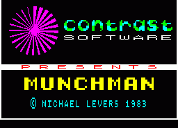 Игра Munchman (ZX Spectrum)