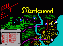 Игра Murkwood (ZX Spectrum)