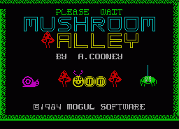 Игра Mushroom Alley (ZX Spectrum)