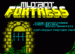 Игра Mutant Fortress (ZX Spectrum)