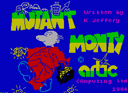 Игра Mutant Monty (ZX Spectrum)