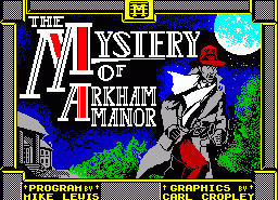Игра Mystery of Arkham Manor, The (ZX Spectrum)