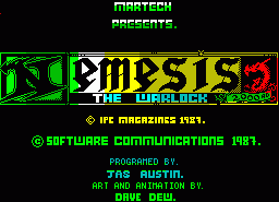 Игра Nemesis the Warlock (ZX Spectrum)