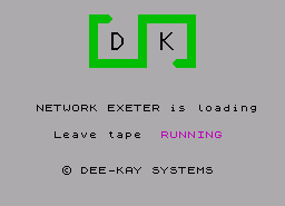 Игра Network Exeter (ZX Spectrum)