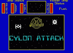 Игра New Cylon Attack (ZX Spectrum)