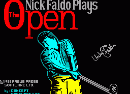 Игра Nick Faldo Plays the Open (ZX Spectrum)