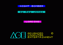 Игра Night Bomber (ZX Spectrum)