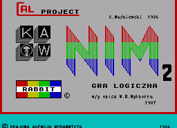 Игра Nim II (ZX Spectrum)