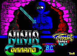 Игра Ninja Commando (ZX Spectrum)