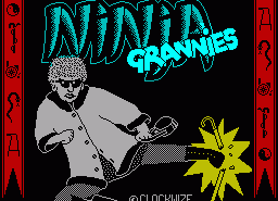 Игра Ninja Grannies (ZX Spectrum)