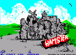 Игра Ninja Hamster (ZX Spectrum)