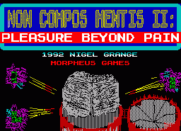 Игра Non Compos Mentis II: Pleasure Beyond Pain (ZX Spectrum)