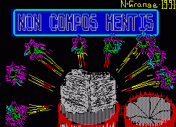 Игра Non Compos Mentis (ZX Spectrum)