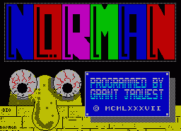 Игра Norman (ZX Spectrum)