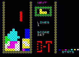 Игра O-Trix (ZX Spectrum)