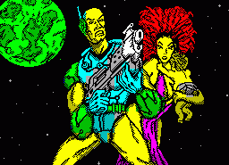 Игра Oberon 69 (ZX Spectrum)