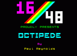 Игра Octipede (ZX Spectrum)