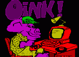 Игра Oink! (ZX Spectrum)