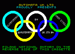 Игра Olympimania (ZX Spectrum)