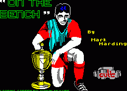 Игра On the Bench (ZX Spectrum)