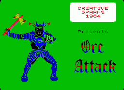 Игра Orc Attack (ZX Spectrum)