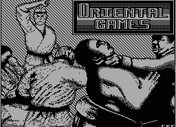 Игра Oriental Games (ZX Spectrum)